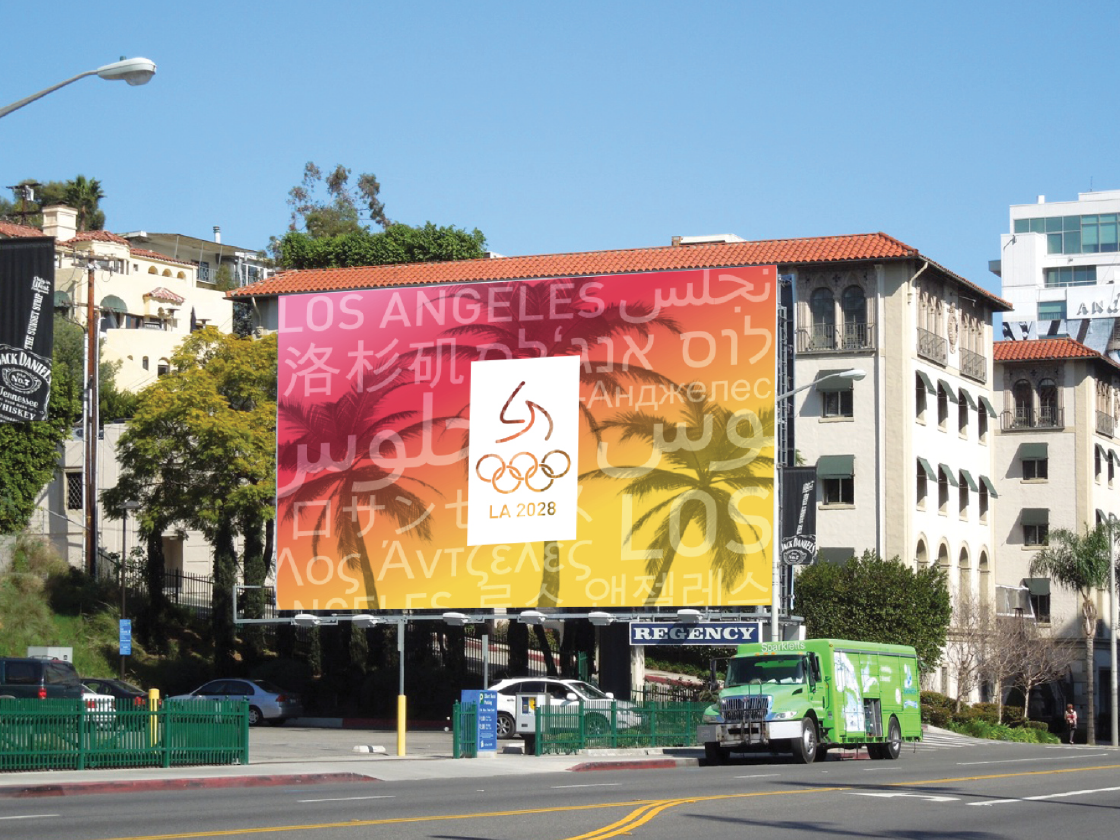 LA 2028 Olympics Brand Identity